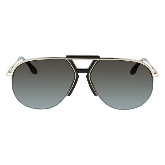 Victoria Beckham Gold Metal Sunglasses
