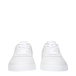 Givenchy White Leather Low Top Sneakers