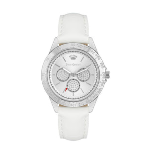 Juicy Couture White Plastic Dress Watch