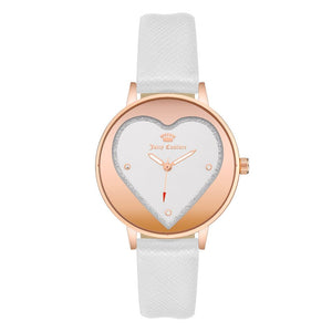 Juicy Couture White Plastic Dress Watch