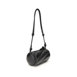 Fiorucci Black Lamb Ovis Aries Aries Shoulder Bag