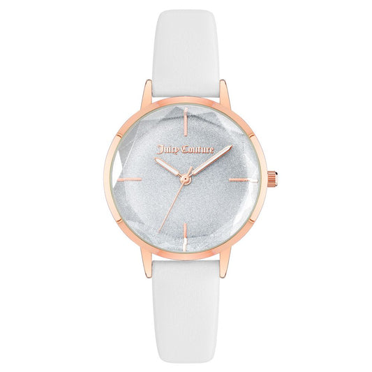 Juicy Couture White Plastic Dress Watch