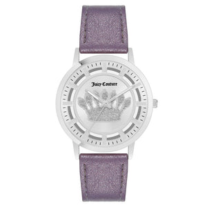 Juicy Couture Purple Plastic Dress Watch