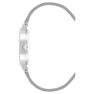 Juicy Couture Silver Plastic Dress Watch