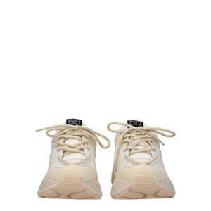 Stella McCartney Beige Leather Chunky Sneakers