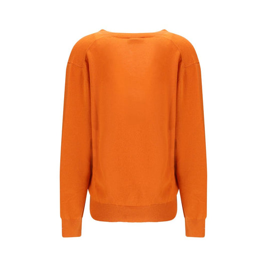Fendi Orange Cashmere Sweatshirt