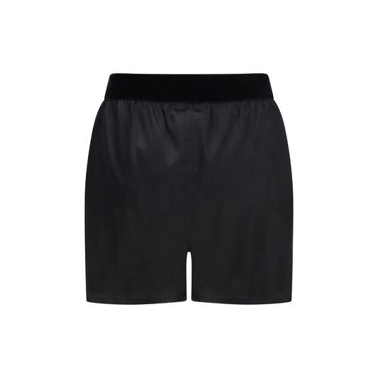 Tom Ford Black Silk Bermuda Shorts