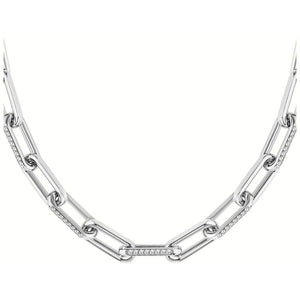 Hugo Boss Silver Stainless Steel Necklace