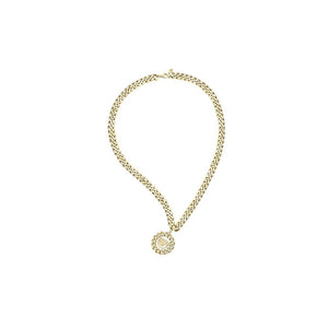 Chiara Ferragni Gold Stainless Steel Necklace