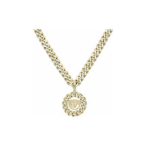 Chiara Ferragni Gold Stainless Steel Necklace