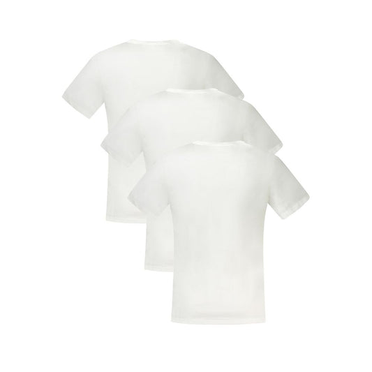 Tommy Hilfiger White Cotton Men's T-Shirt