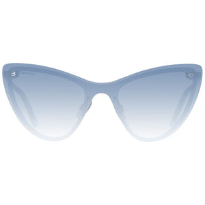 Swarovski Blue Metal Sunglasses
