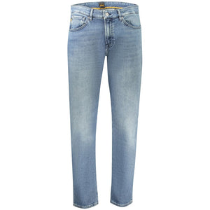 Hugo Boss Blue Cotton Men's Jean