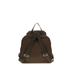 Prada Brown Recycled Polyamide Backpack