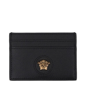 Versace Black Leather Cardholder