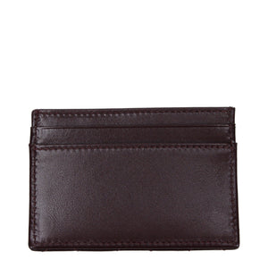 Versace Purple Leather Cardholder