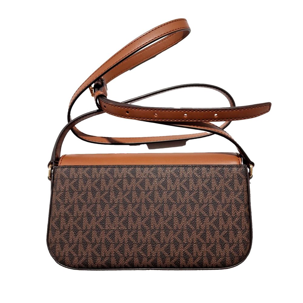 Michael Kors Brown Leather Crossbody Bag