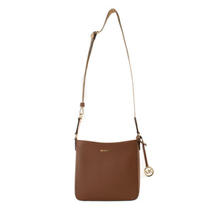 Michael Kors Brown Canvas Crossbody Bag