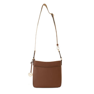 Michael Kors Brown Canvas Crossbody Bag