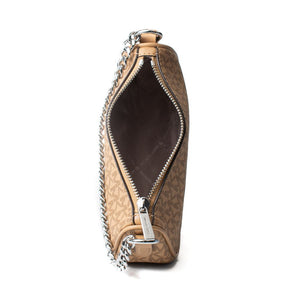 Michael Kors Brown Canvas Handbag