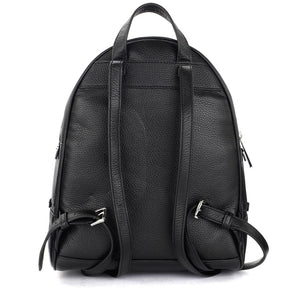 Michael Kors Black Leather Backpack