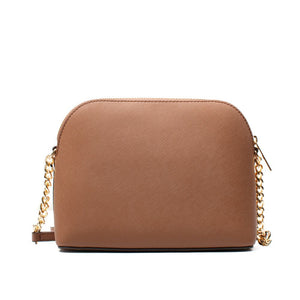 Michael Kors Brown Leather Crossbody Bag