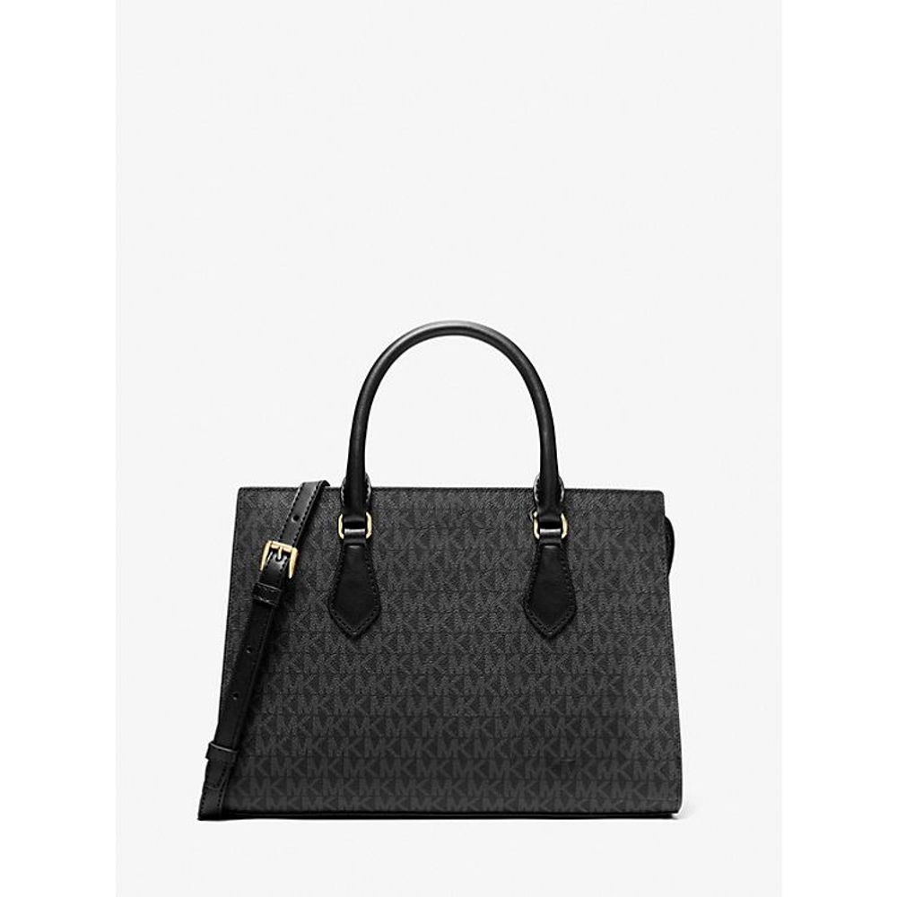 Michael Kors Black Canvas Handbag