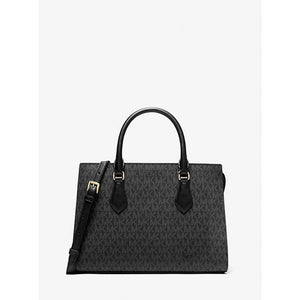 Michael Kors Black Canvas Handbag