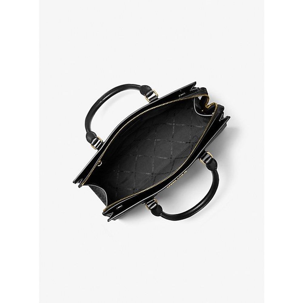 Michael Kors Black Canvas Handbag