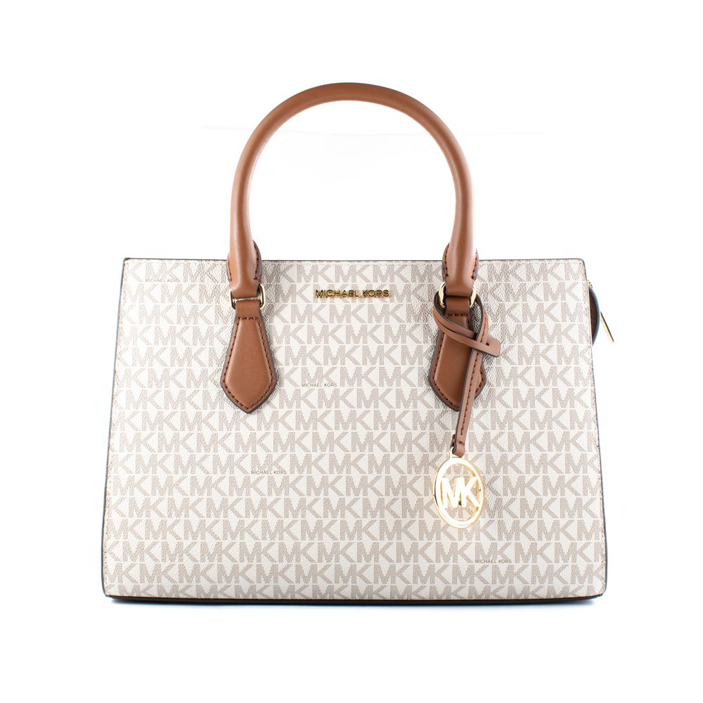 Michael Kors Beige Canvas Handbag