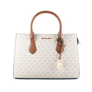 Michael Kors Beige Canvas Handbag
