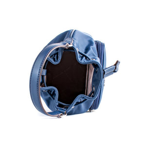 Michael Kors Blue Nylon Backet Bag