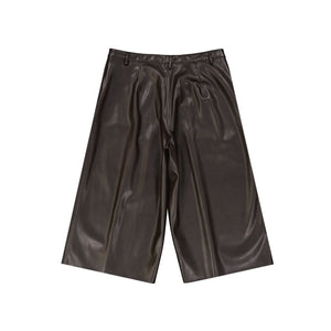 BLANCA VITA Brown Polyethylene Bermuda Shorts
