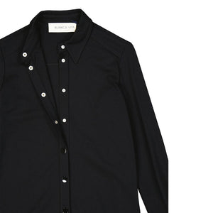 BLANCA VITA Black Elastane Casual Dress