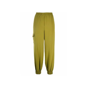 BLANCA VITA Bicolor Elastane Cargo Pants