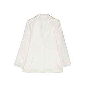 BLANCA VITA White Polyester Jackets And Coat