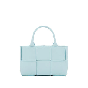 Bottega Veneta Blue Lamb Leather Tote Bag