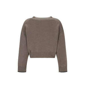 Brunello Cucinelli Beige Cashmere Cashmere Sweater