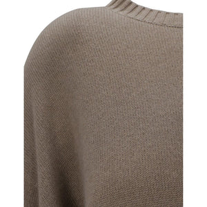 Brunello Cucinelli Beige Cashmere Cashmere Sweater