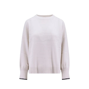 Brunello Cucinelli White Cashmere Cashmere Sweater
