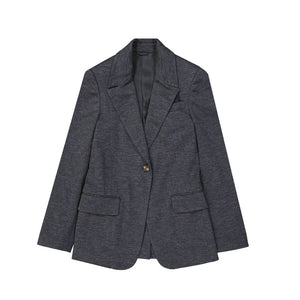 Brunello Cucinelli Gray Wool Blazer