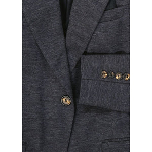 Brunello Cucinelli Gray Wool Blazer