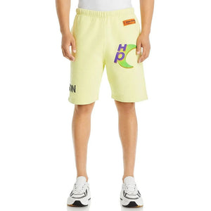 Heron Preston Bicolor Cotton Shorts