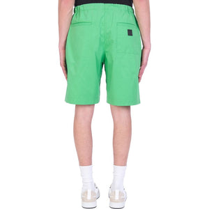 Kenzo Bicolor Cotton Shorts