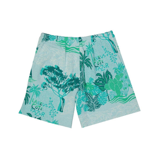 Laneus Bicolor Cotton Shorts