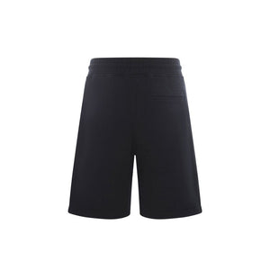 Marcelo Burlon Black Cotton Shorts