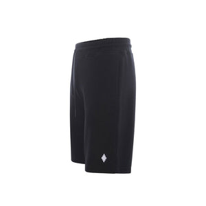 Marcelo Burlon Black Cotton Shorts
