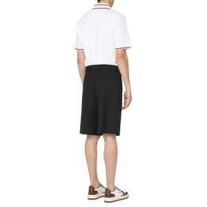 Gucci Black Polyester Bermuda Shorts