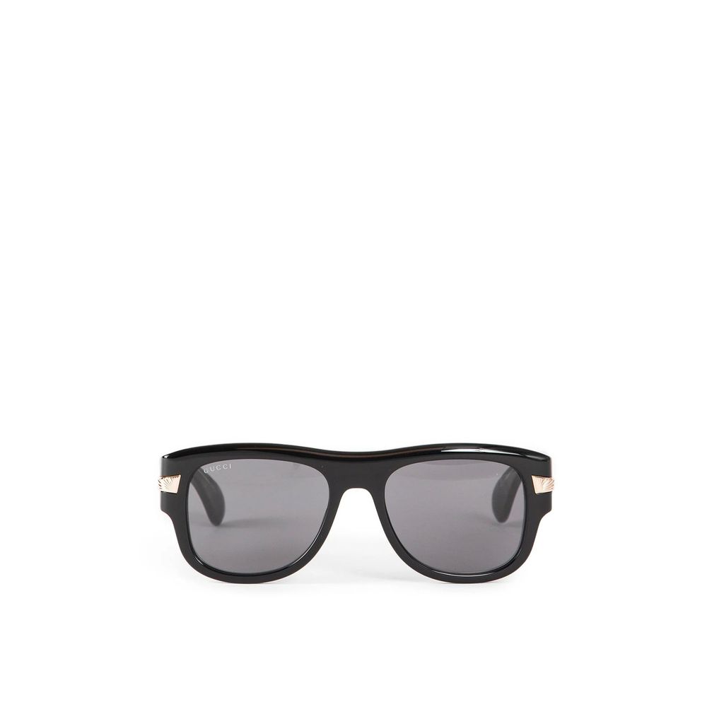 Gucci Black Acetate Sunglasses
