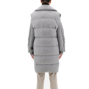 Herno Gray Cashmere Coat